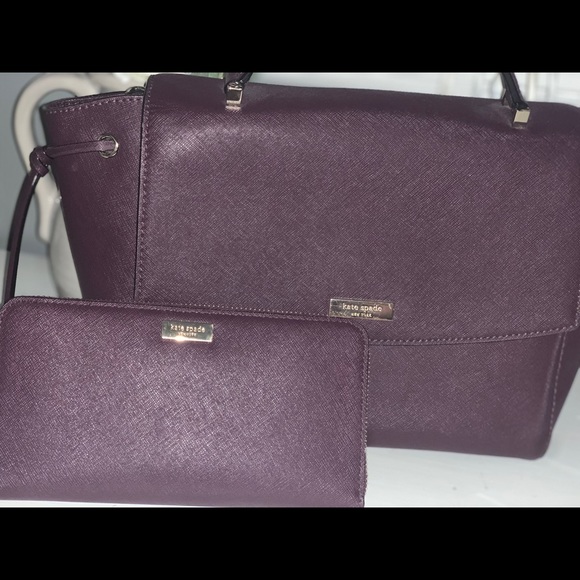 Kate Spade handbag with matching wallet - Picture 2 of 4